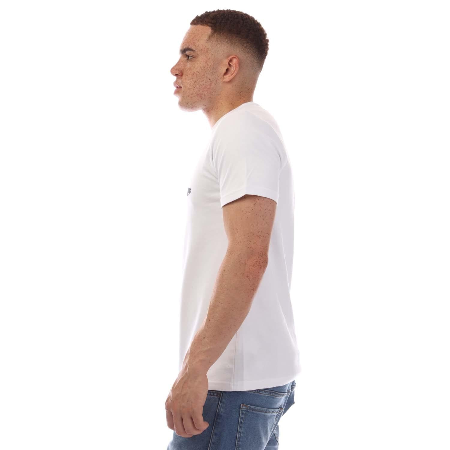 White - Side - Modern Amusement Mens Cali Crown T-Shirt