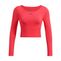 Red - Front - Under Armour Womens-Ladies Vanish Train Seamless Top