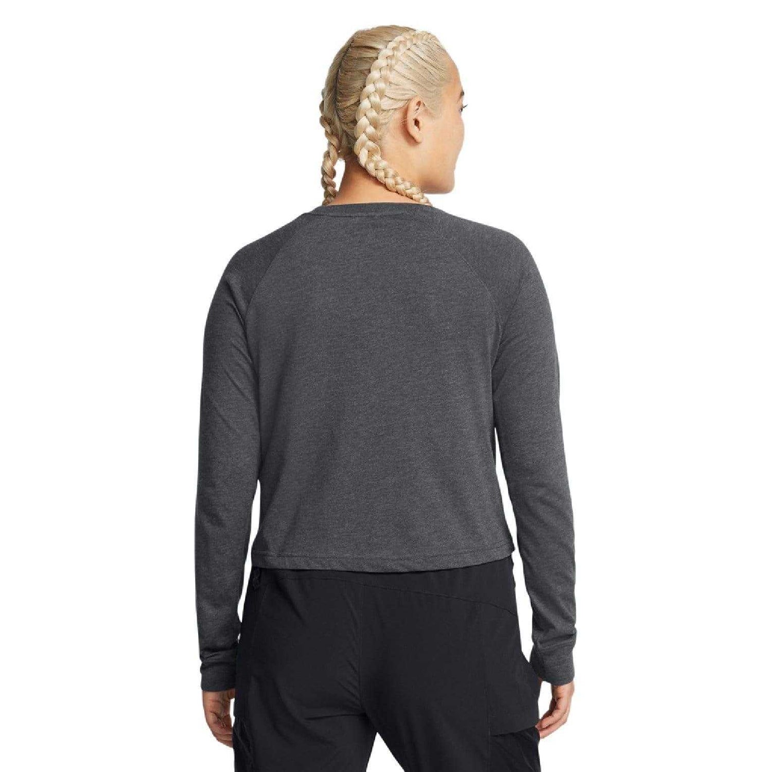 Grey - Lifestyle - Under Armour Womens-Ladies Launch Trail Run Long-Sleeved T-Shirt