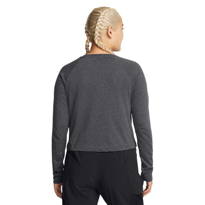 Grey - Lifestyle - Under Armour Womens-Ladies Launch Trail Run Long-Sleeved T-Shirt