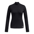 Black - Front - Under Armour Womens-Ladies Vanish Top