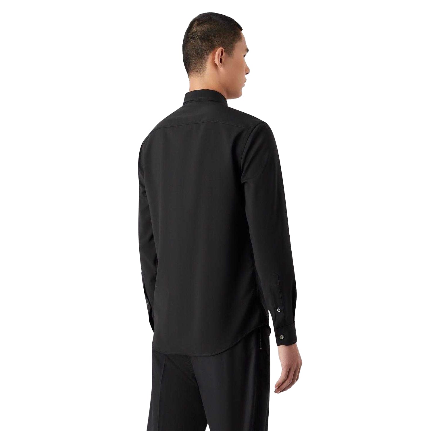 Black - Back - Emporio Armani Mens Shirt