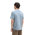 Blue - Back - Hugo Mens Dalendi Geometric Logo T-Shirt