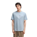 Blue - Lifestyle - Hugo Mens Dalendi Geometric Logo T-Shirt