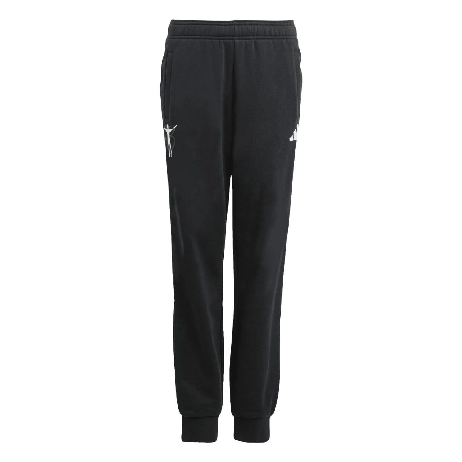 Black - Front - Adidas Childrens-Kids Jude Bellingham Jogging Bottoms
