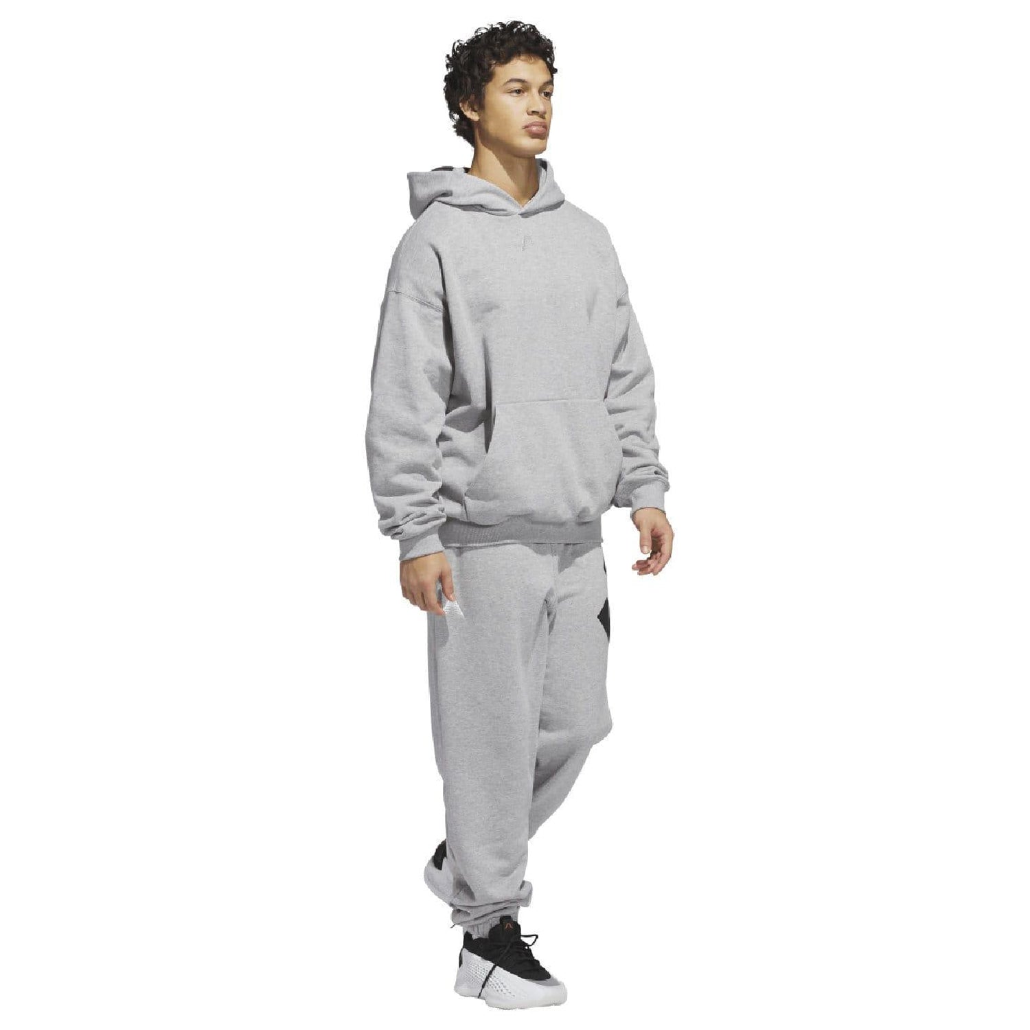 Grey - Lifestyle - Adidas Mens Anthony Edwards Jogging Bottoms