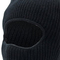 Black - Back - FLOSO Mens Thermal Thinsulate Balaclava With Eye Hole (3M 40g)