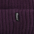 Plum - Back - FLOSO Ladies-Womens Chunky Knit Thermal Thinsulate Winter-Ski Hat (3M 40g)