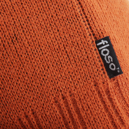 Dog - Back - FLOSO Childrens-Kids Unisex Animal Design Winter Beanie Hat (Tiger, Panda, Bear, Dog)