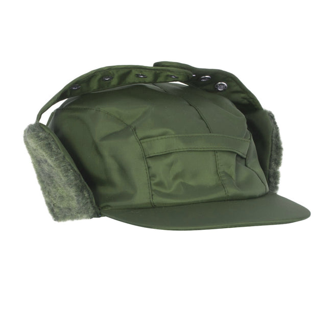Bottle Green - Front - Mens Water Proof Thermal Trapper Hat With Ear Flaps