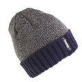 Grey-Blue - Front - Mens Heatguard Thinsulate Winter Beanie Hat