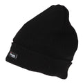 Black - Front - Mens 3M Thinsulate Beanie