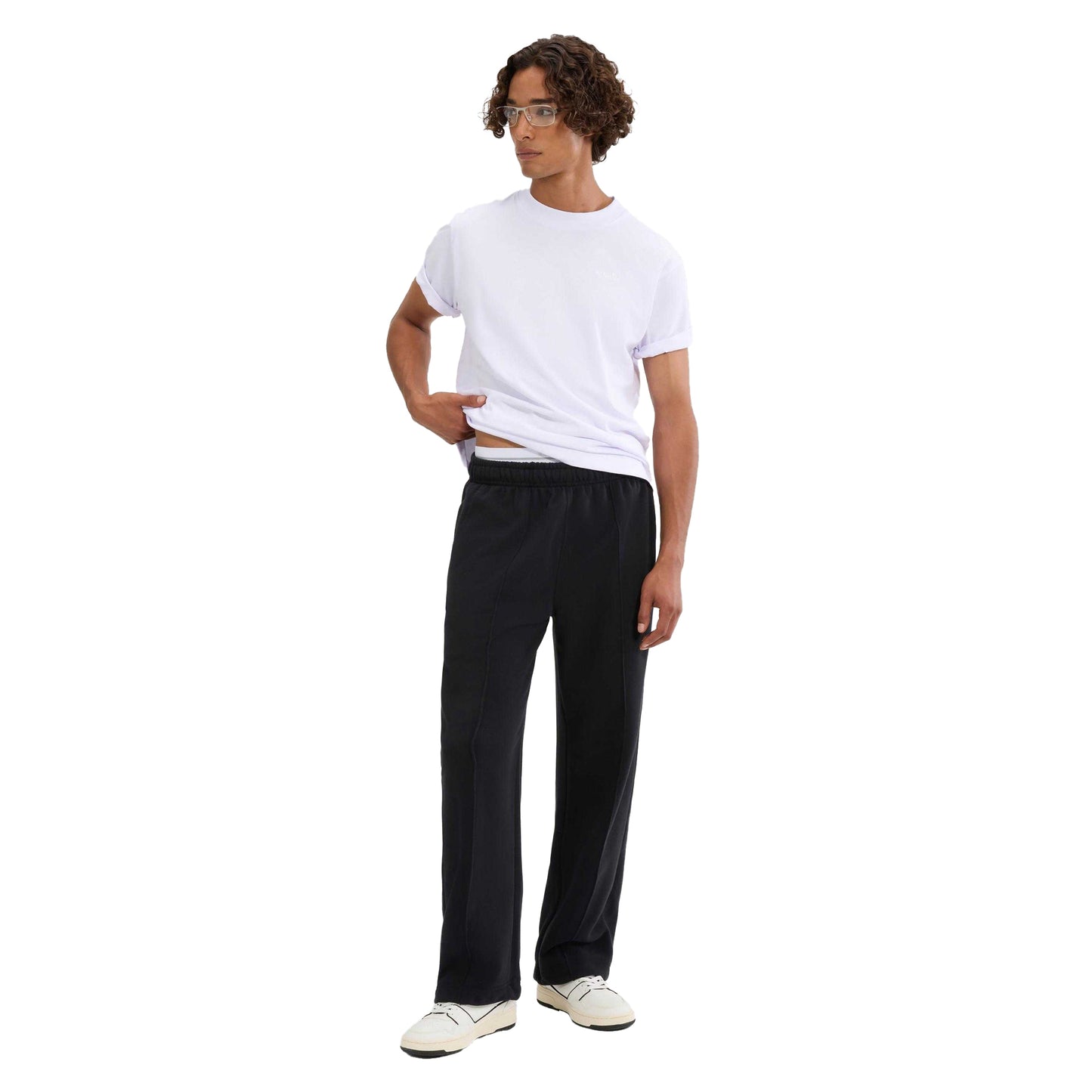 White - Lifestyle - Ellesse Mens Acciano T-Shirt