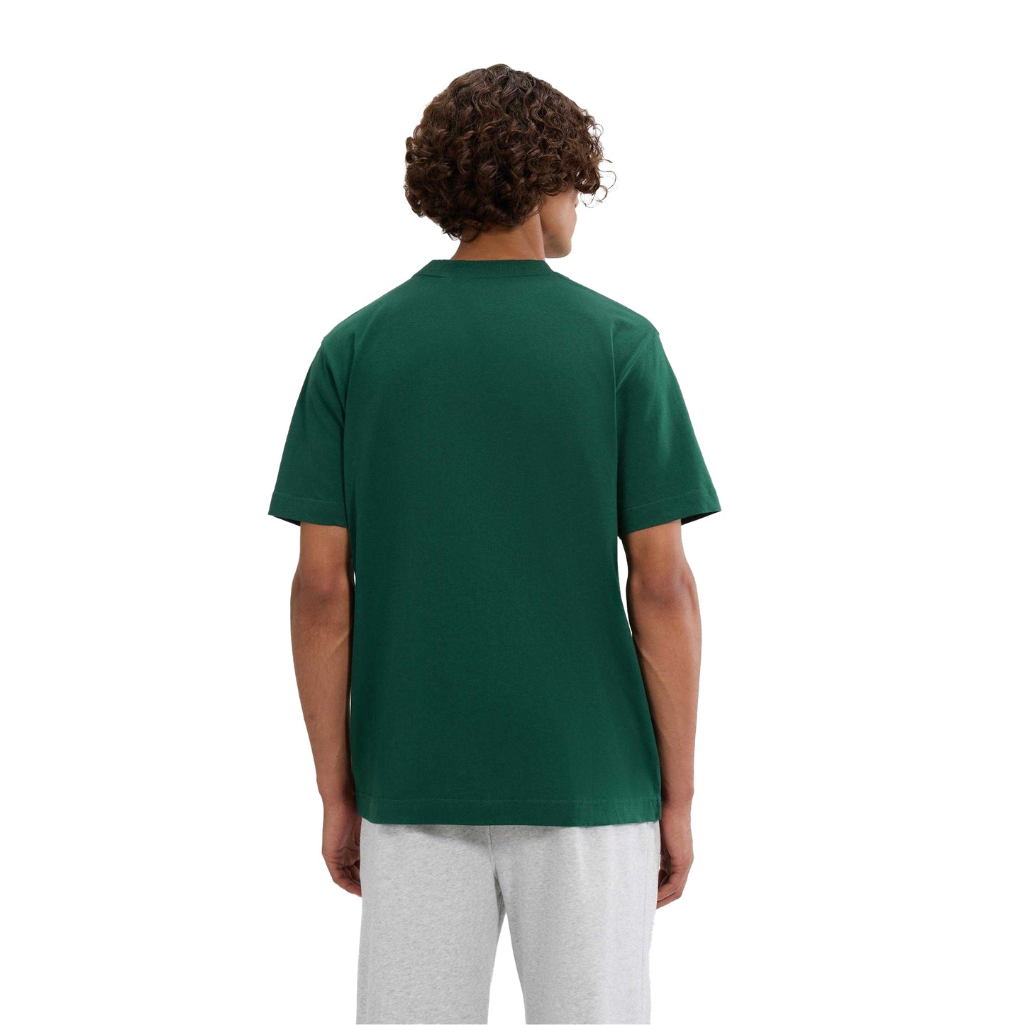 Dark Green - Back - Ellesse Mens Acciano T-Shirt