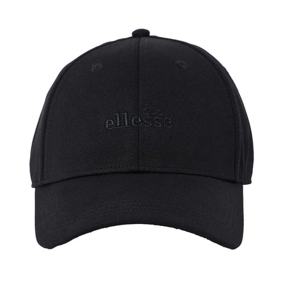 Black - Side - Ellesse Mavrio Baseball Cap