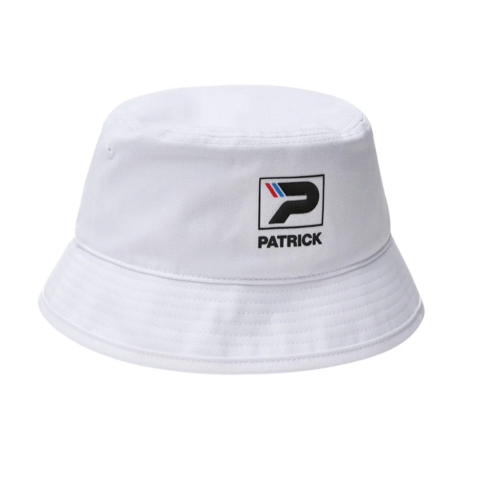 White - Front - Patrick Mens Bucket Hat