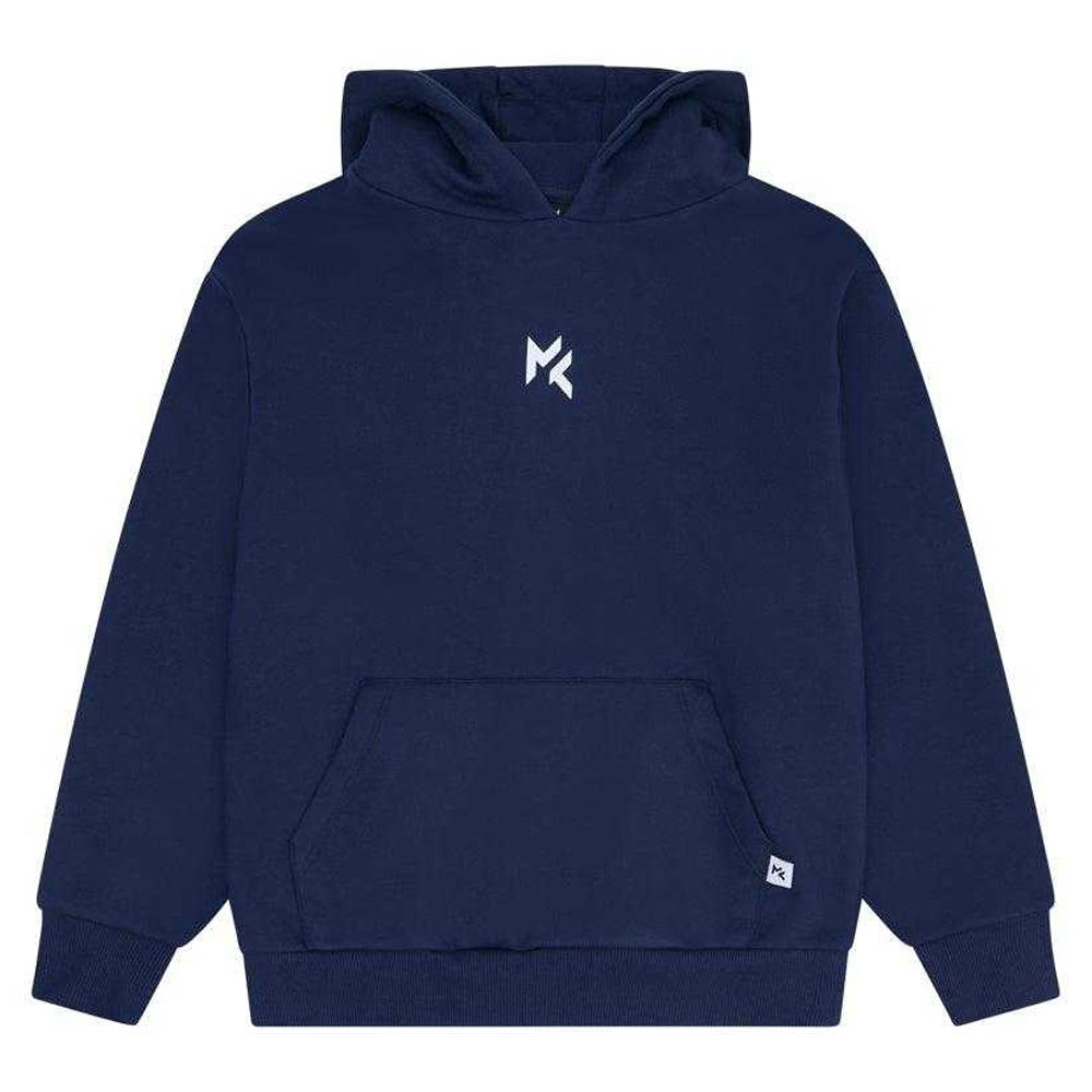 Navy - Front - Miss Kick Girls Frankie Hoodie
