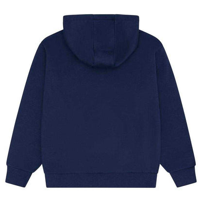 Navy - Back - Miss Kick Girls Frankie Hoodie
