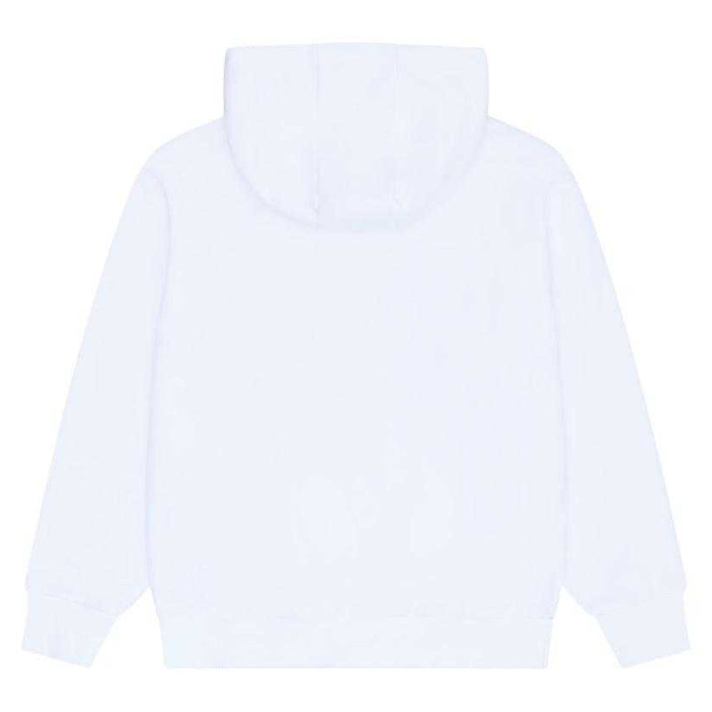 White - Back - Miss Kick Girls Frankie Hoodie