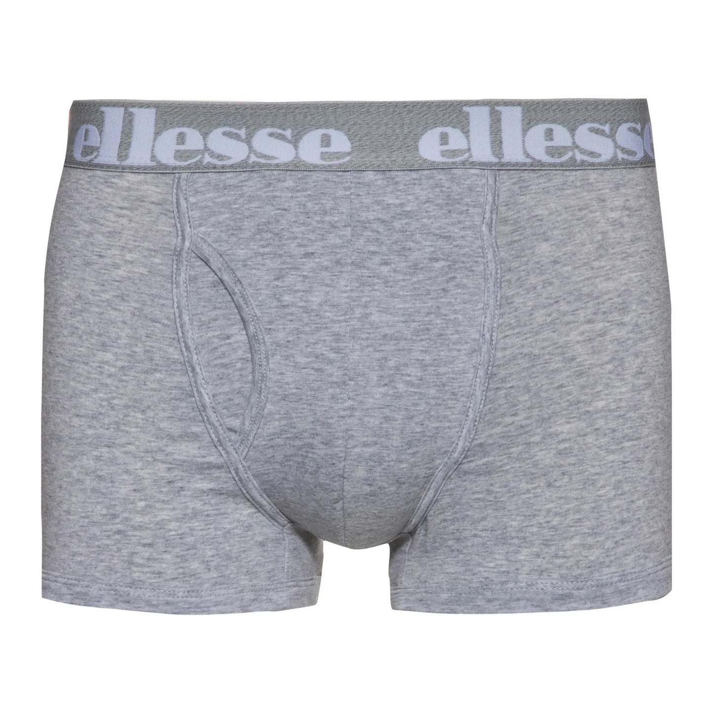 Black-Grey-Navy - Back - Ellesse Mens Hali Boxer Shorts (Pack of 3)