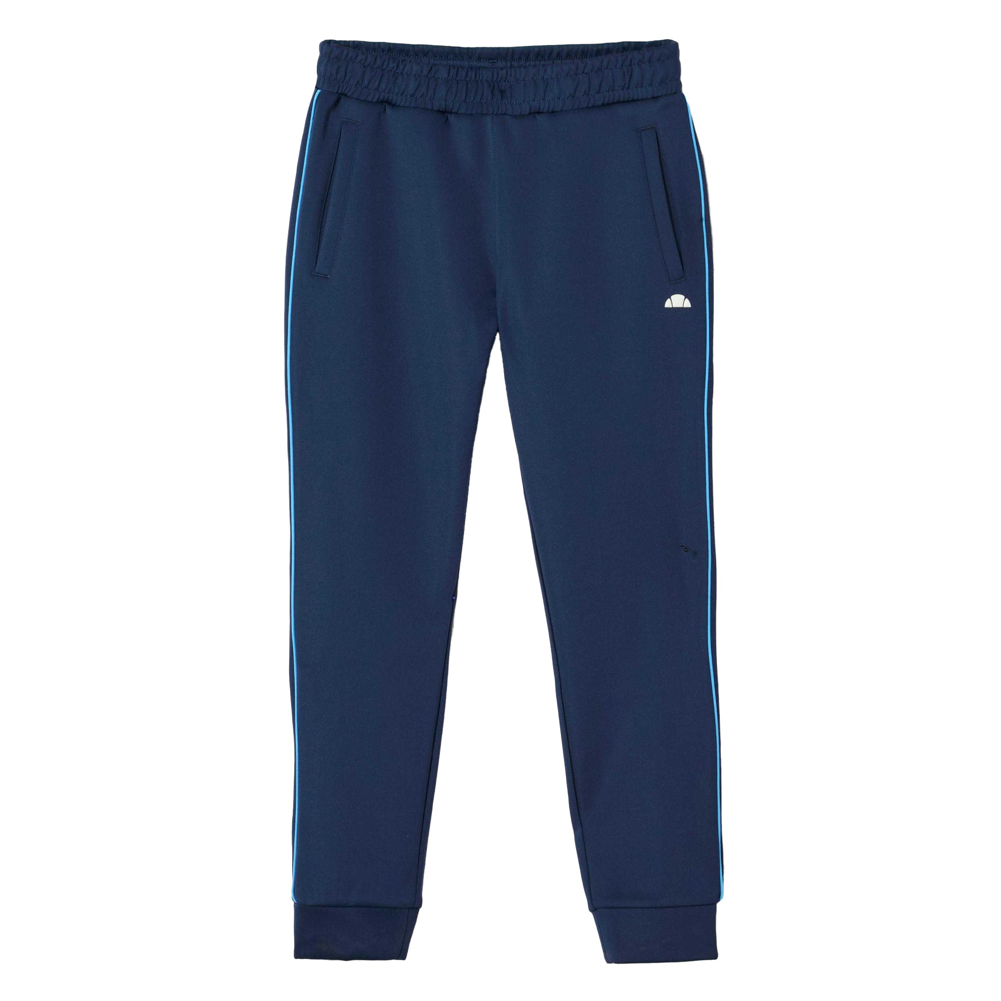 Navy - Front - Ellesse Boys Bellax Jogging Bottoms
