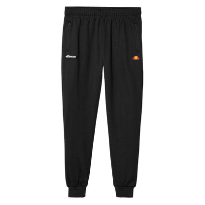 Black - Front - Ellesse Mens Bertoni Tracksuit Bottoms