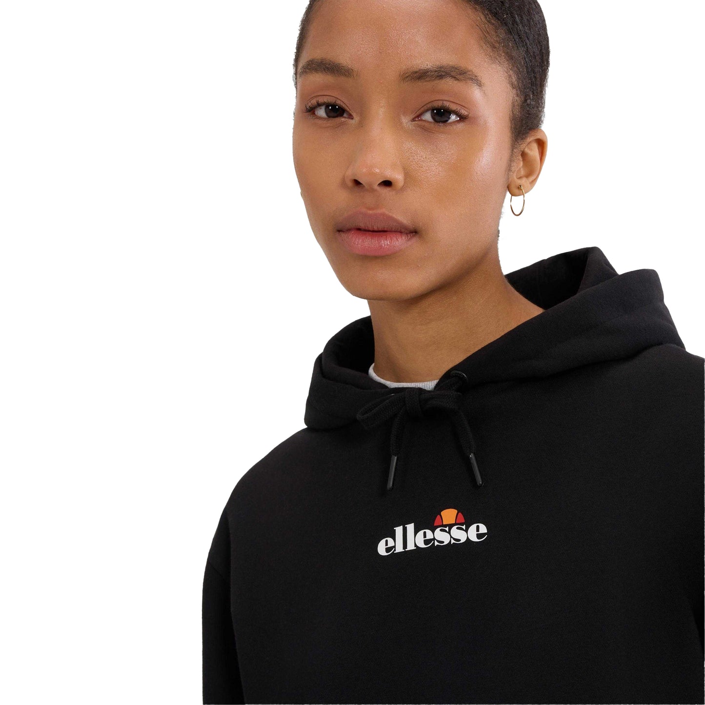Black - Side - Ellesse Womens-Ladies Jazana 2 Hoodie