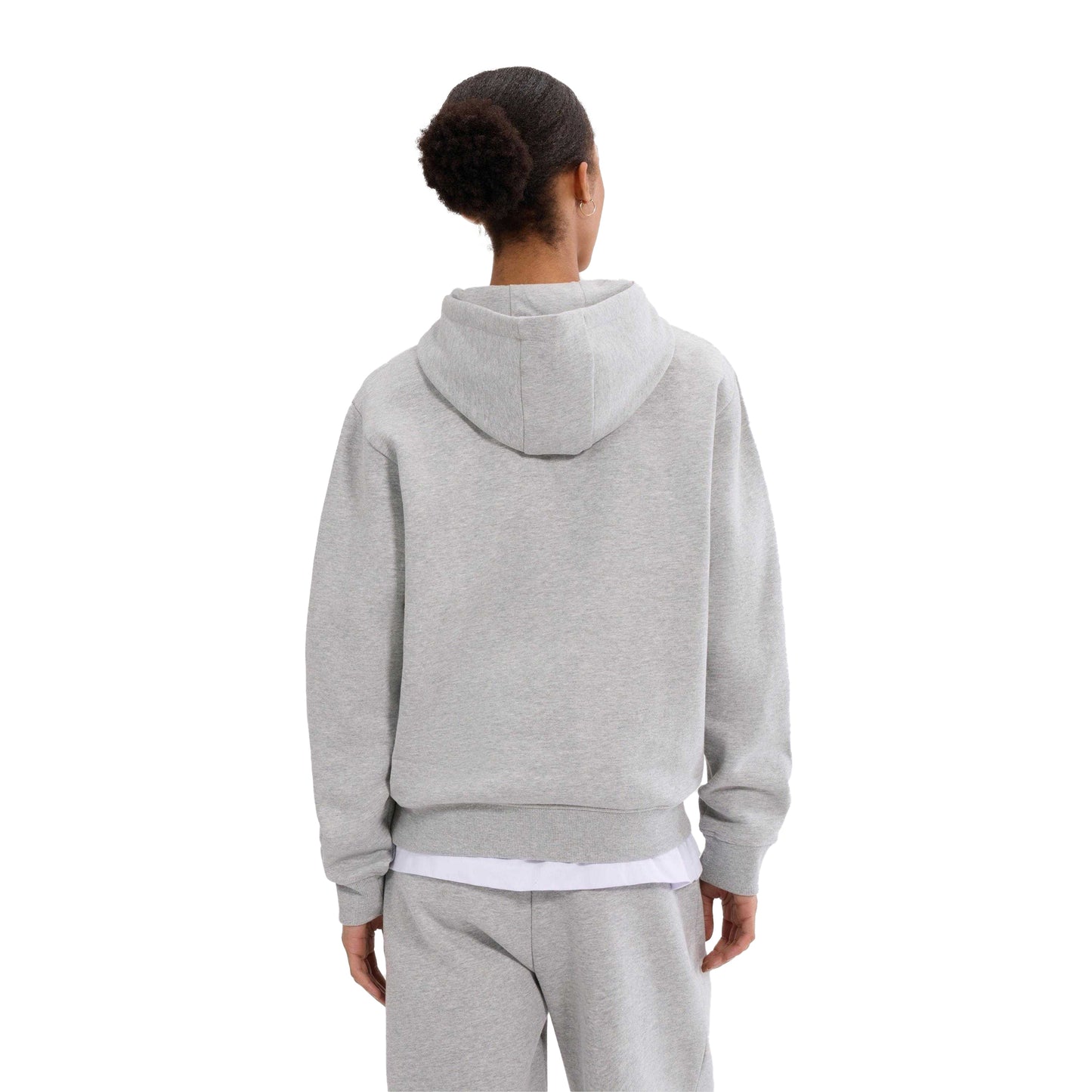Light Grey Marl - Back - Ellesse Womens-Ladies Jazana 2 Hoodie