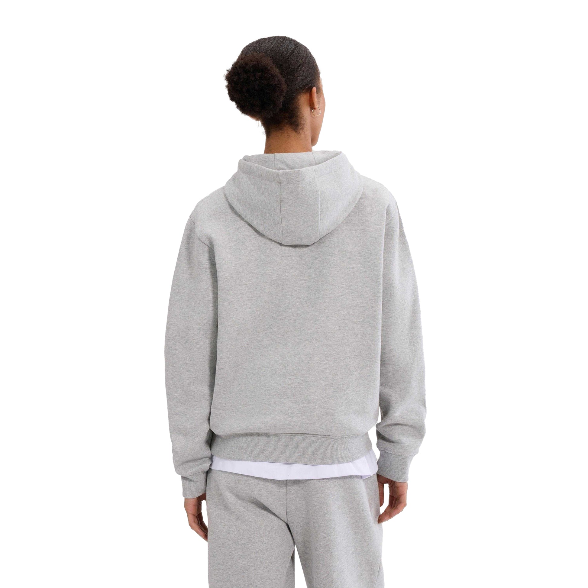 Light Grey Marl - Back - Ellesse Womens-Ladies Jazana 2 Hoodie