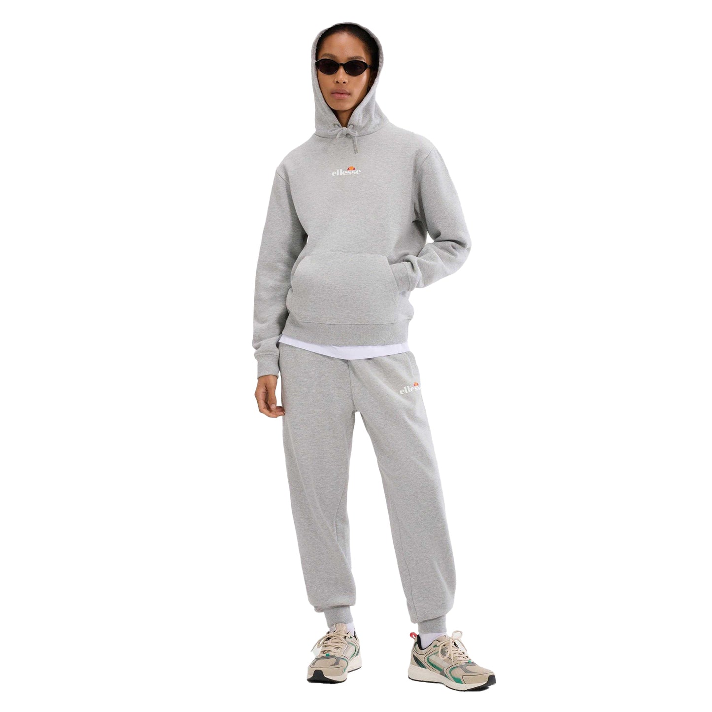 Light Grey Marl - Lifestyle - Ellesse Womens-Ladies Jazana 2 Hoodie