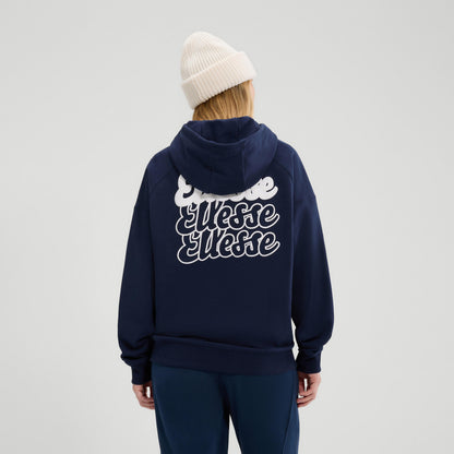 Navy - Lifestyle - Ellesse Womens-Ladies Il Trio Hoodie