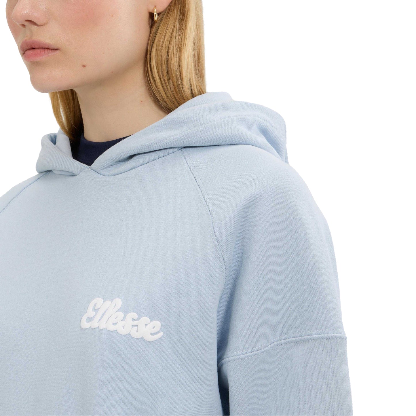 Light Blue - Side - Ellesse Womens-Ladies Il Trio Hoodie