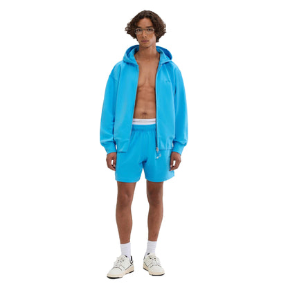 Blue - Back - Ellesse Mens Kalvini Full Zip Hoodie