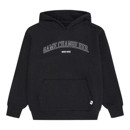 Black - Front - Miss Kick Girls Karaline Hoodie