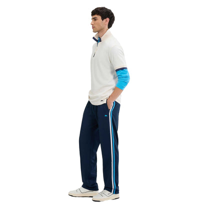 Navy - Side - Ellesse Mens Latucci Tracksuit Bottoms