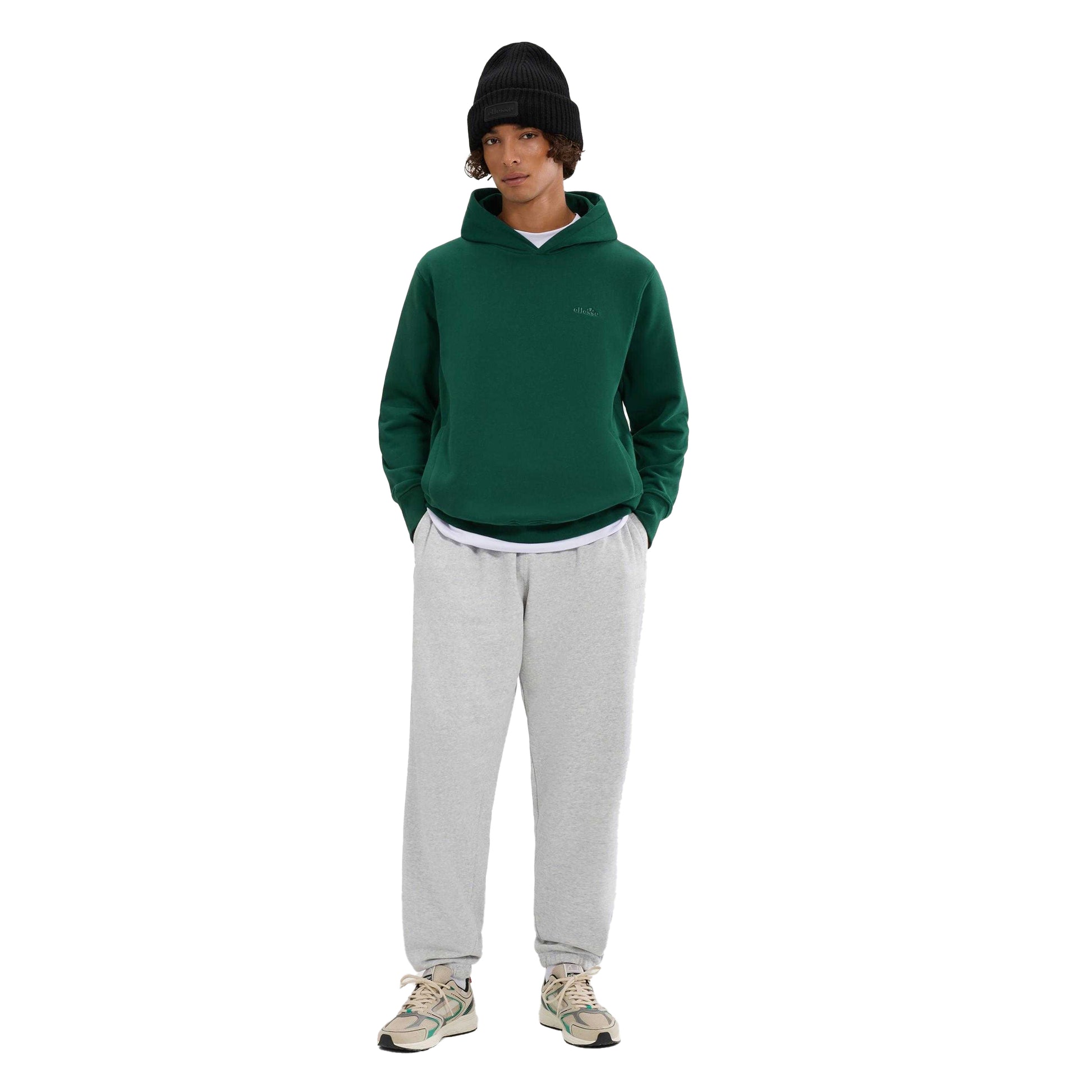 Dark Green - Lifestyle - Ellesse Mens Madone Hoodie
