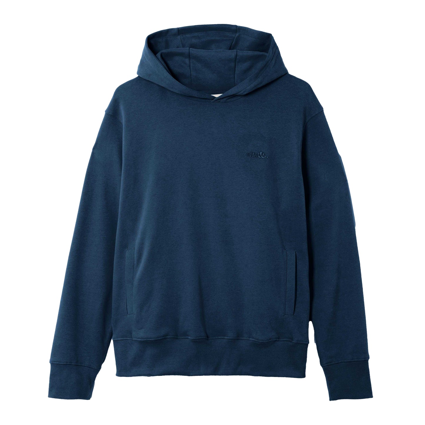 Navy - Front - Ellesse Mens Madone Hoodie