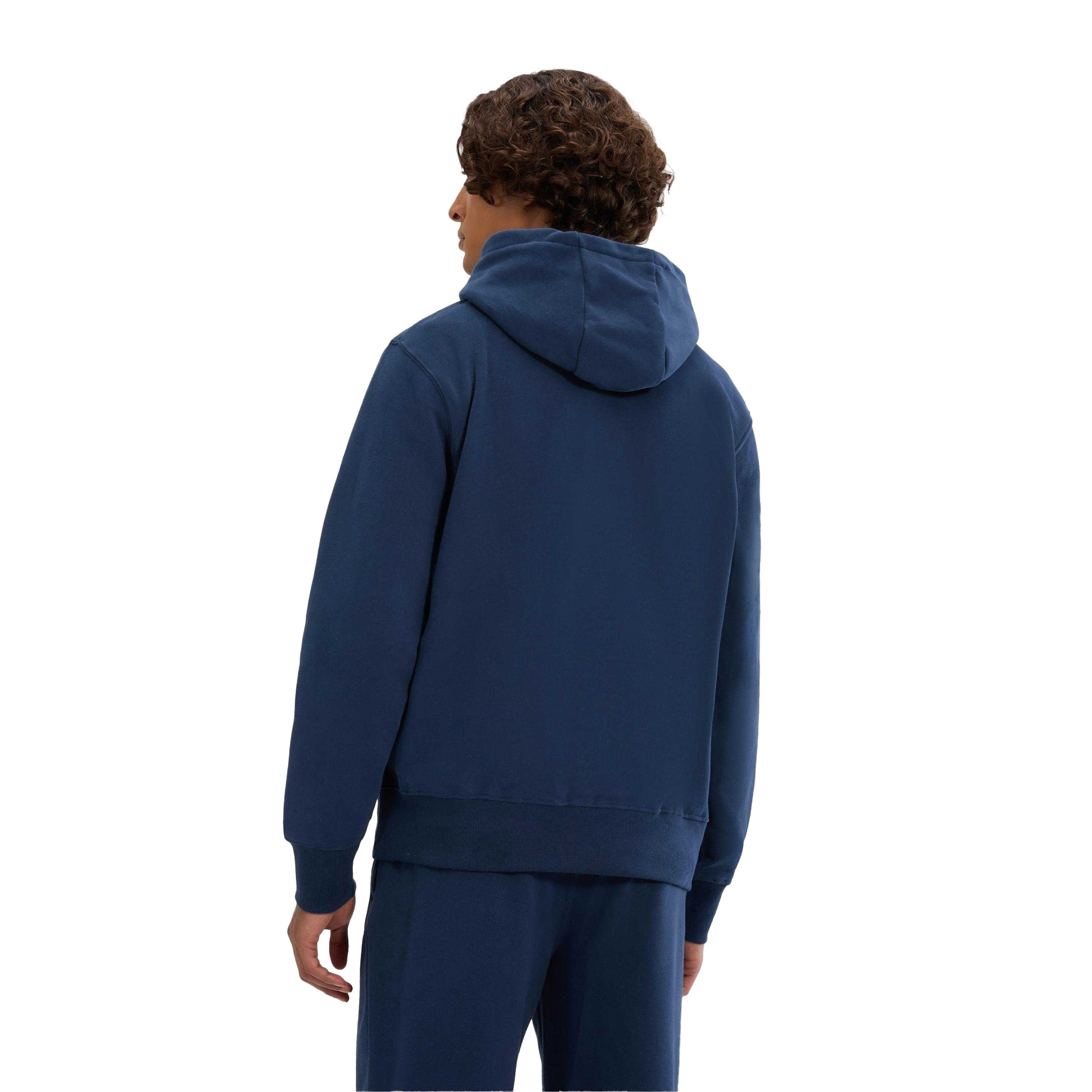Navy - Back - Ellesse Mens Madone Hoodie