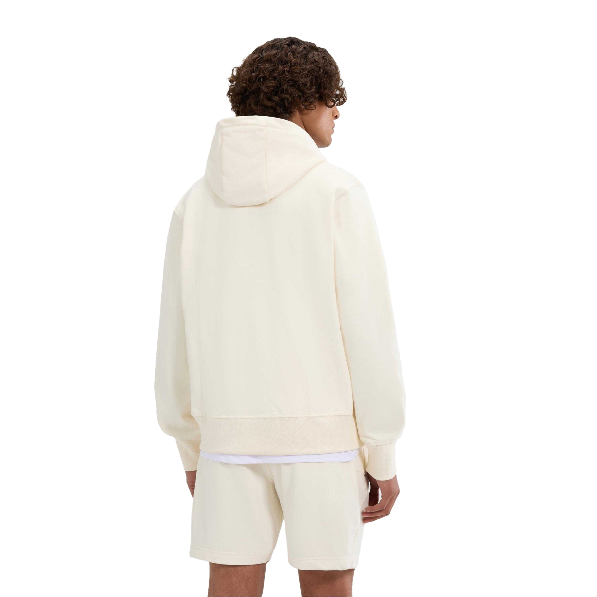 Off White - Back - Ellesse Mens Madone Hoodie