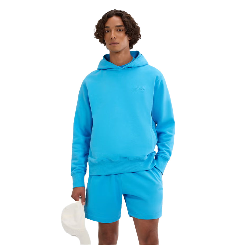Blue - Side - Ellesse Mens Madone Hoodie