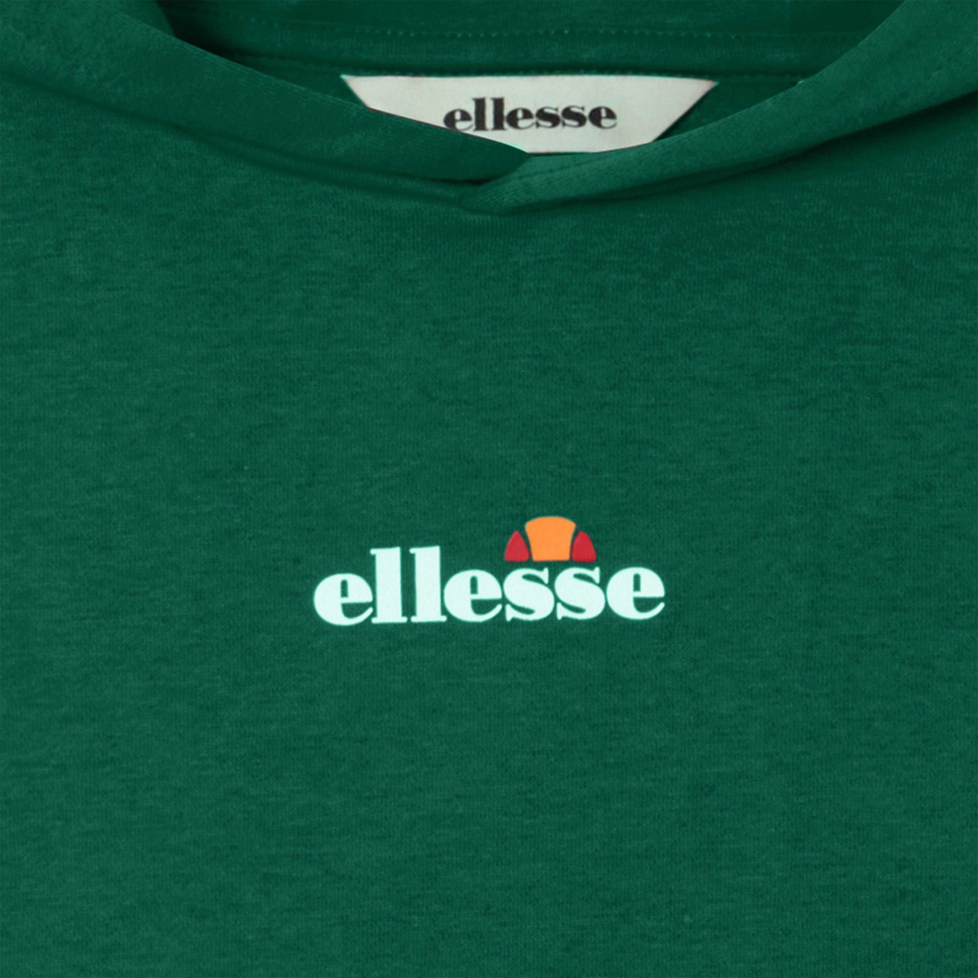 Dark Green - Side - Ellesse Boys Otternere 2 Hoodie