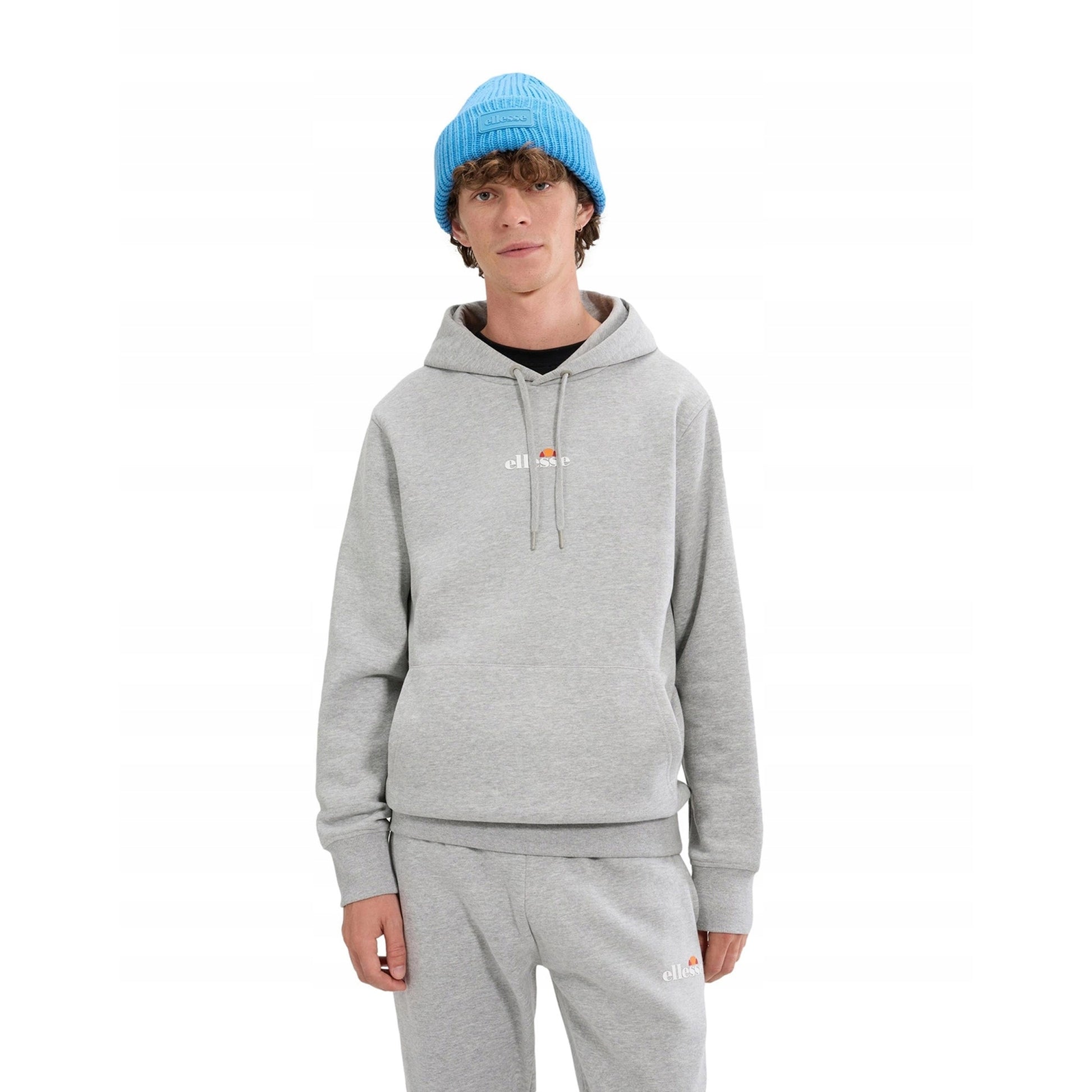 Light Grey Marl - Side - Ellesse Mens Pershuta 2 Hoodie