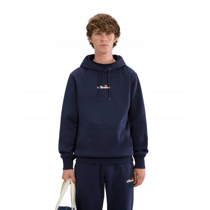 Navy - Front - Ellesse Mens Pershuta 2 Hoodie
