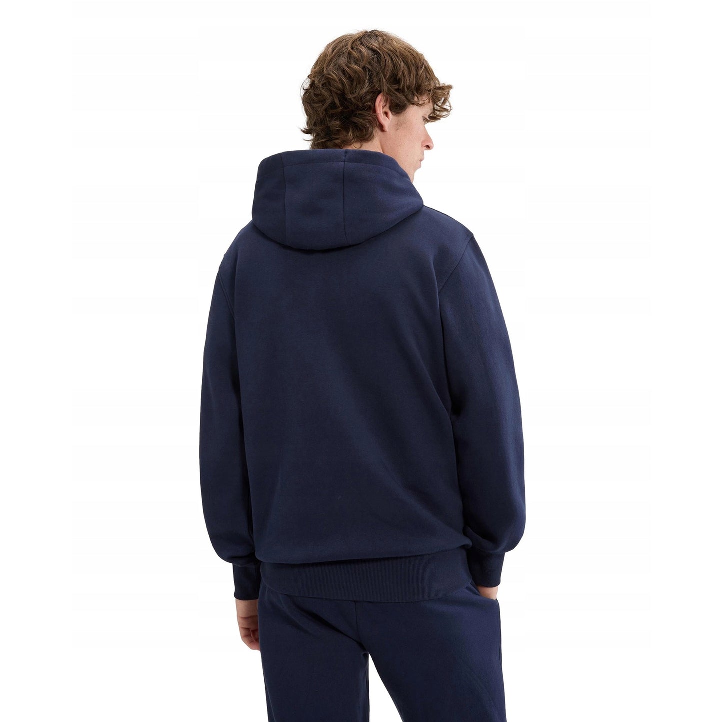 Navy - Back - Ellesse Mens Pershuta 2 Hoodie