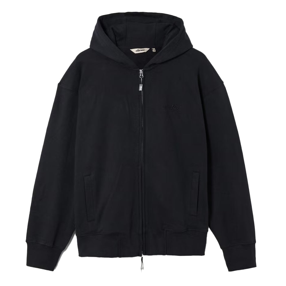 Black - Front - Ellesse Mens Taurasi Full Zip Hoodie