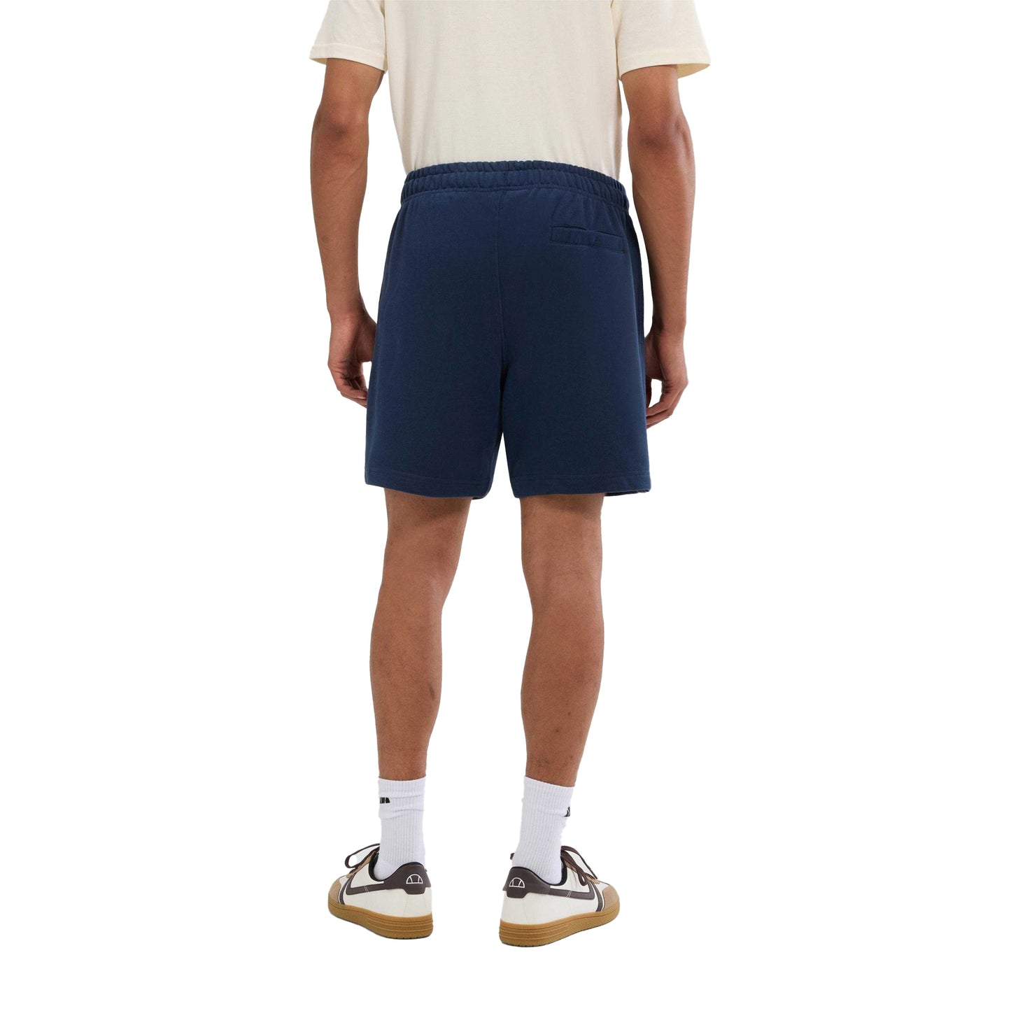 Navy - Back - Ellesse Mens Zanica Shorts