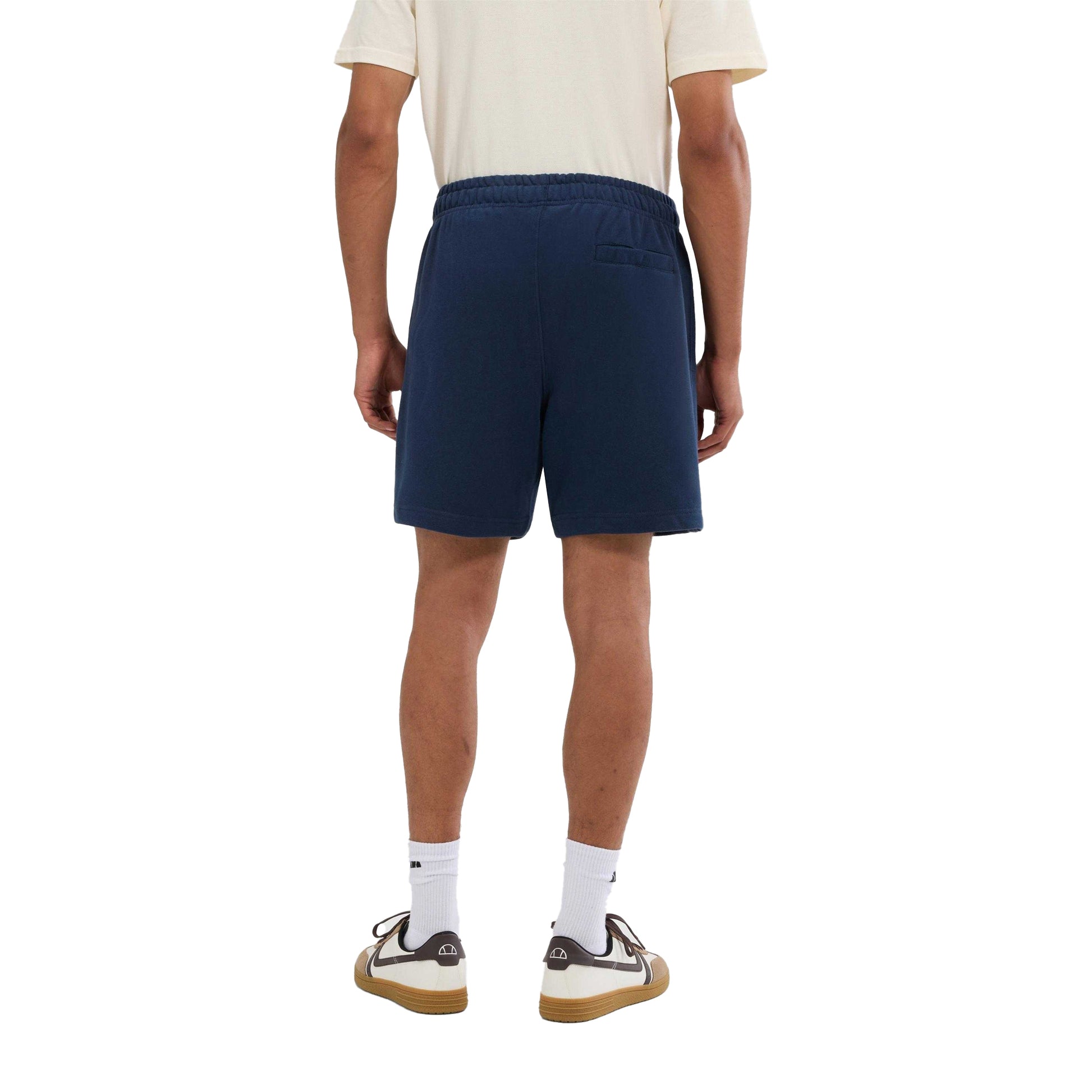Navy - Back - Ellesse Mens Zanica Shorts