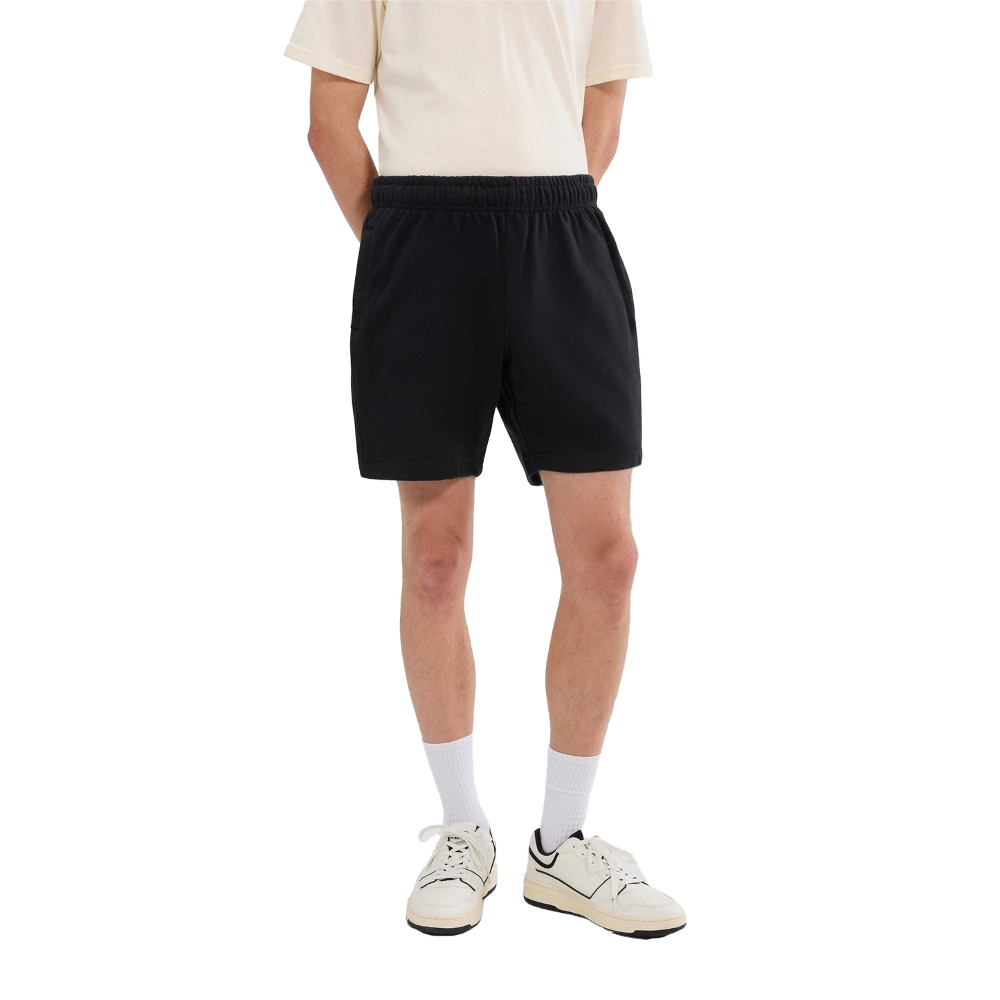 Black - Side - Ellesse Mens Zanica Shorts
