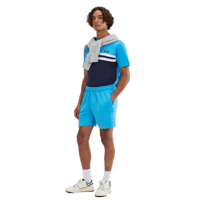 Blue - Side - Ellesse Mens Zanica Shorts
