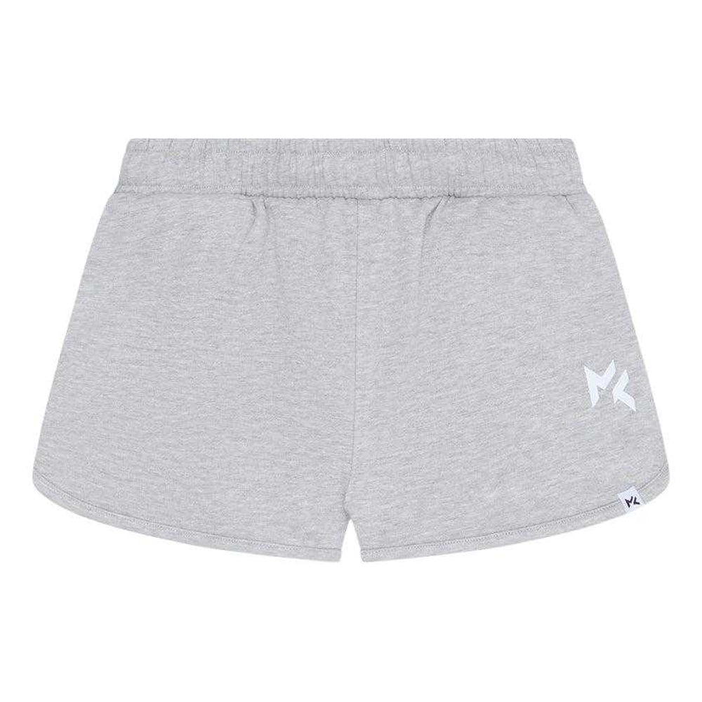 Grey Marl - Front - Miss Kick Girls Abigail Shorts